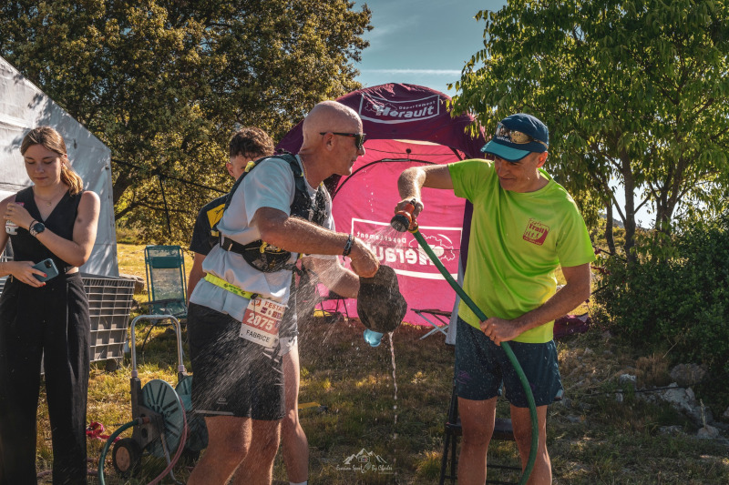 Bénévoles du Festa Trail sur la course