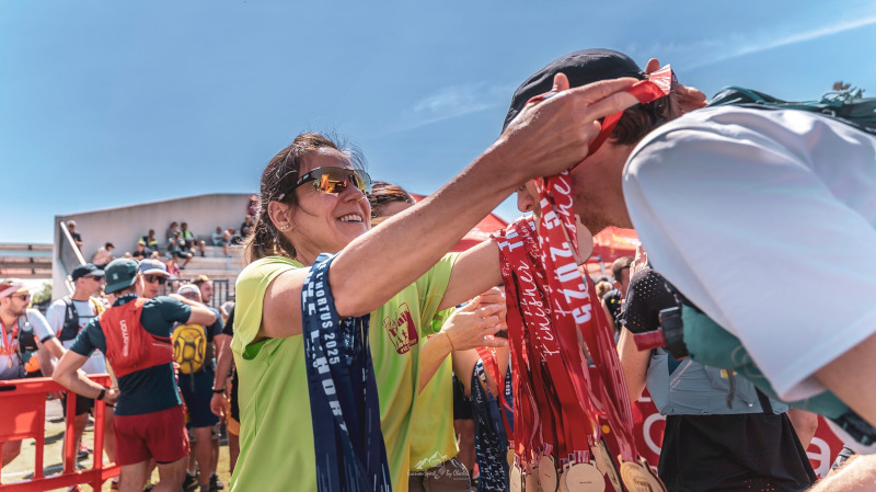 Bénévoles du Festa Trail lors de l’événement